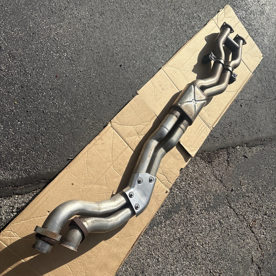 01-06 BMW E46 M3 Exhaust Original Stock Section 2 Intermediate Mid Pipe Midpipe - Image 2 of 4