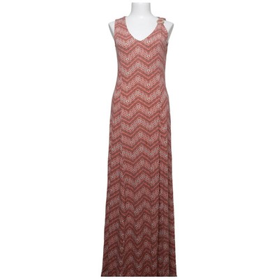 Terre Bleue, Maxikleid, Größe: 36, Orange/Mehrfarbig, Elasthan/Viskose #oYe