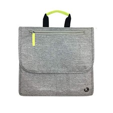 So-Mine Carrying Case Travel Essential - Ash Gray, Lime (sm421)