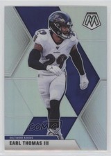 2020 Panini Mosaic Silver Prizm Earl Thomas III #25 8k4
