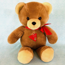 Dakin Vintage 1980's Teddy Bear Plush Stuffed with TAG 18"