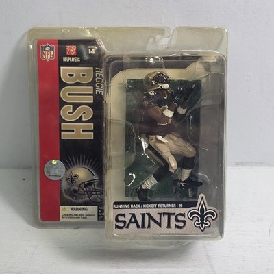 McFarlane Reggie Bush NFL Series 14 New Orleans Saints Action Figure New S11 New