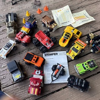 Vtg 1980s Schaper Stomper 4x4 Rough Riders LJN Lot Winch Semi Workhorse Parts🔥