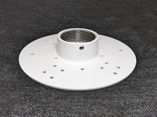 1-1/2" NPT PoE Camera Mount White Mounting Solution Surveillance Mount