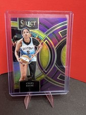 Angel Reese- 2024 Panini Select WNBA - Purple Prizm #101/149 Premier Level  (RC)