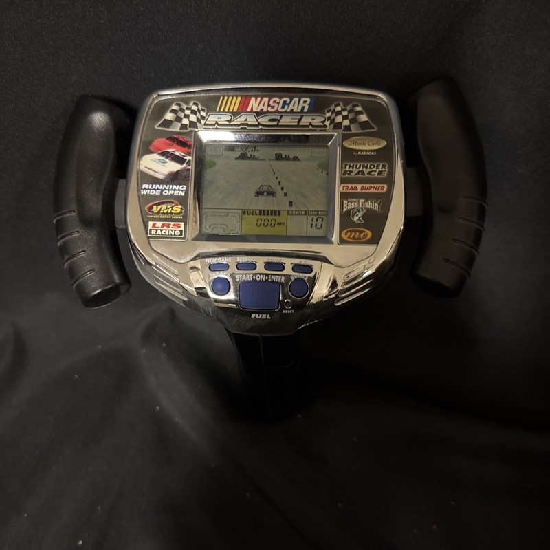 Radica Virtual Handheld Racer - NASCAR Racer Hand Held Game -  Monte Carlo 