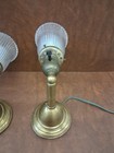 Restored Pair Of Antique Victorian Wall Sconces With Tulip Shades — photo 5