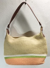 Sun N Sand Casuals Handbag Purse Women's Basket Weave Bag