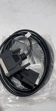 DB9 Male to DB25 Female RS232 Serial Cable 1.5m Computer Printer Lot Of 2