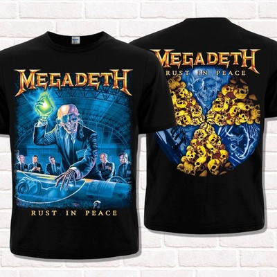 Megadeth ''Rust In Peace'' T-Shirt (1990). Thrash Metal.