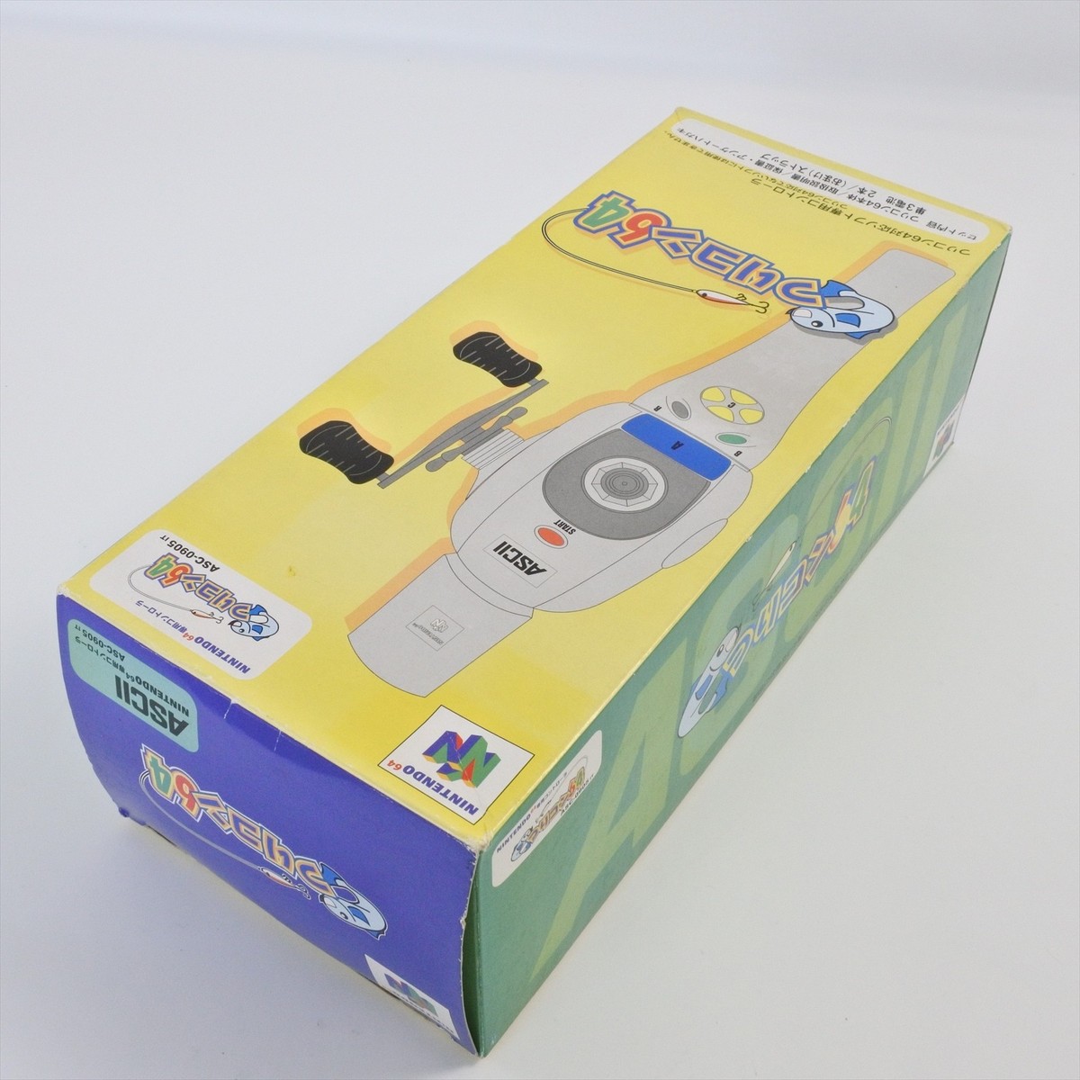 ASCII TSURI CON 64 Fishing Controller Tsuricon Boxed For Nintendo
