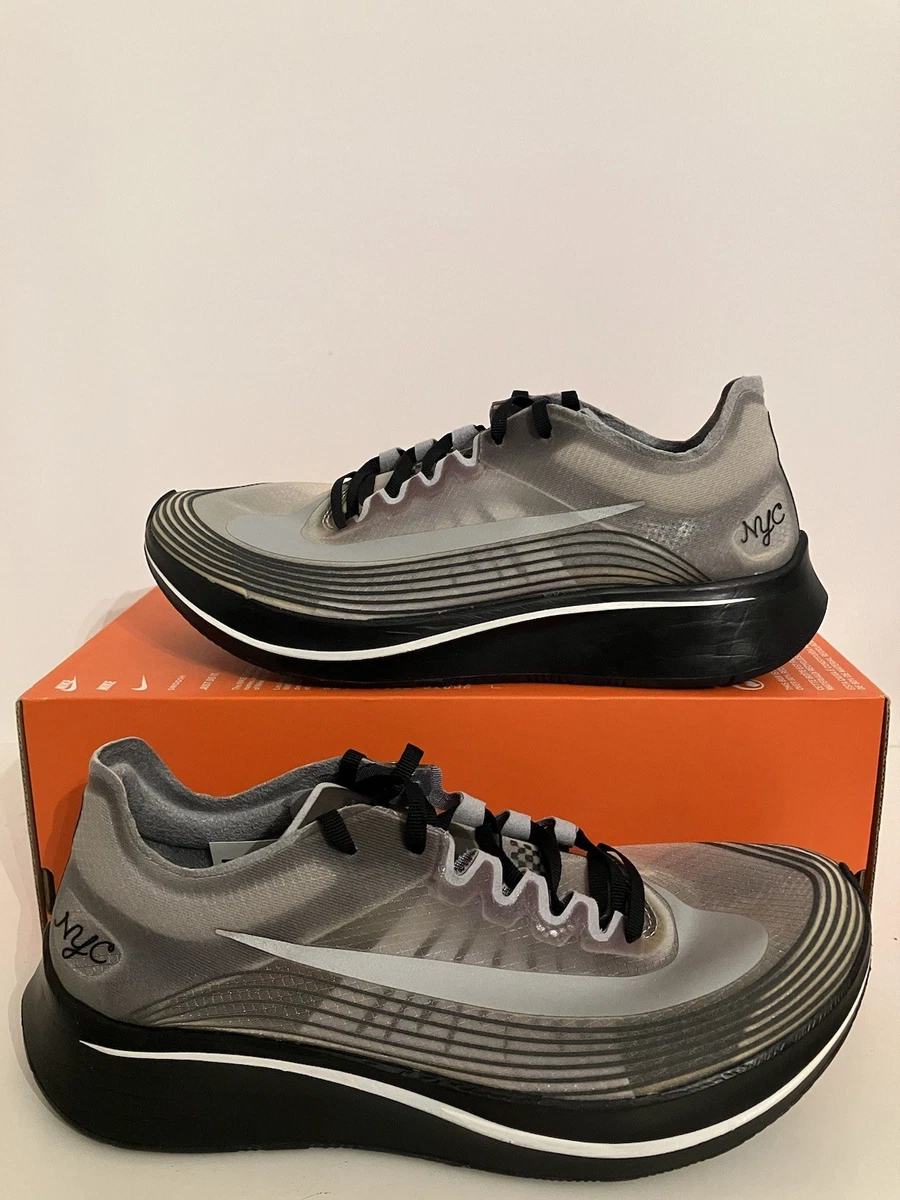 Nike NikeLab Zoom Fly NYC New York City Marathon Black White  display picture 3