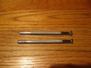 Vtg CRAFTOOL USA #B202R, B202L Beveler Leather Carving Tools