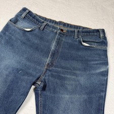 Levis Action Jeans Mens 38x29 Blue Regular Straight Denim Medium Wash Vintage 93