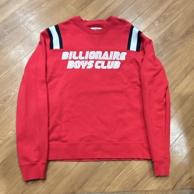 Billionaire Boys Club Men's size L Red Crew Neck 