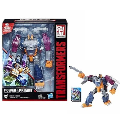 SALE Transformers POTP Leader Evolution Optimal Optimus B-day Geschenk Spielzeug