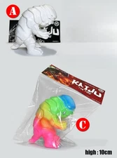 1PC Play Studio The First Kaiju Monster Series Rainbow White 3.9" Ornament