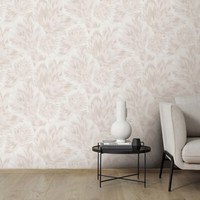 Vliestapete Abstrakt Floral Blattmuster Creme Beige Metallic 10402-14 (3,71€/1Qm