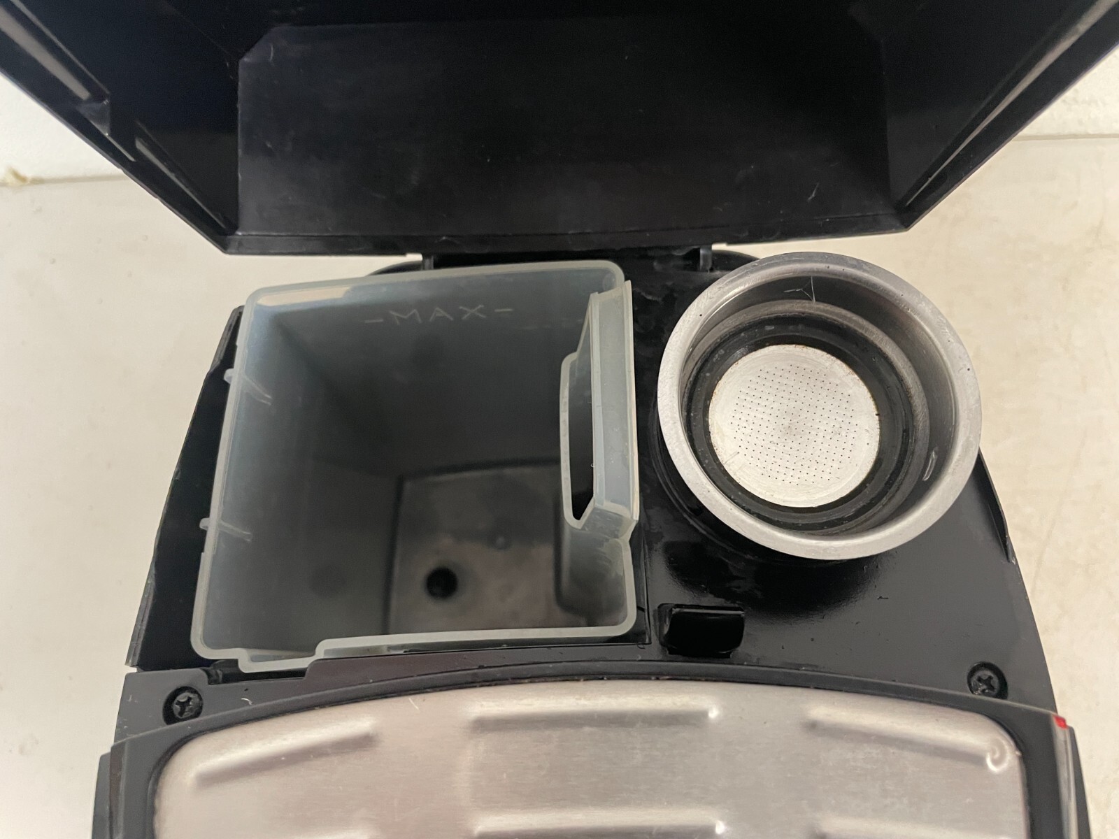 De'Longhi EC260BK Stainless Steel Espresso Cappuccino Machine Black