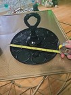 Rare LE Smith Heavy Black Glass 8 Drink Holders Estate JJ 67 — photo 10