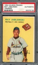 1954 Wilson Franks NNO Ray Jablonski PSA Authentic (5135) 50075135