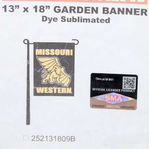 Missouri Western State University Garten Flagge Banner 13 x 18 College Griffon NEU - Bild 3 von 5