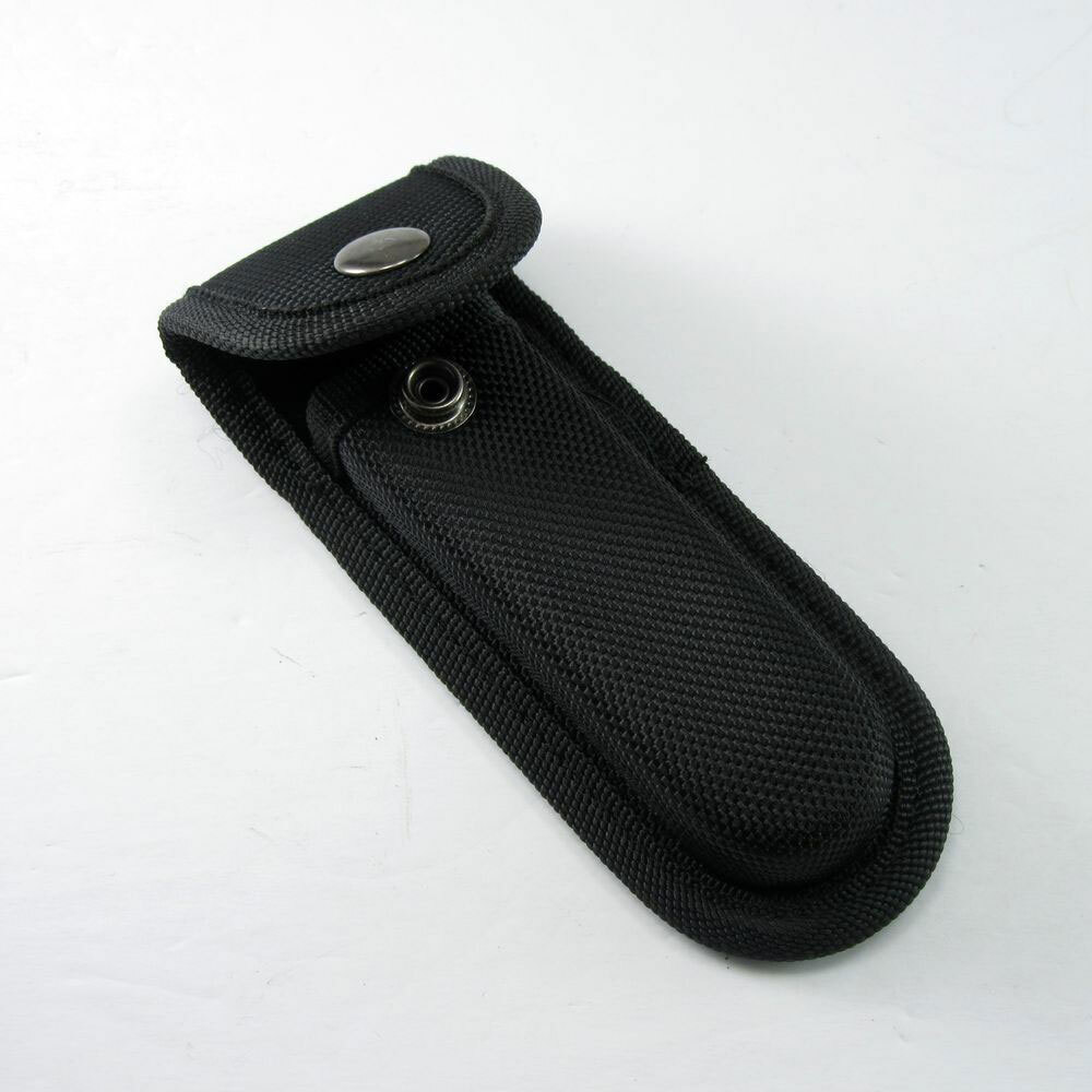USA 2Pcs Portable Hard Boxed Reinforced Nylon Belt Sheath for 5" Folding Knife