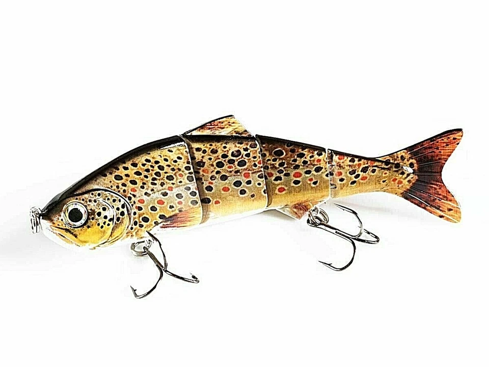 Wobbler Köder Crankbait Angelköder für Forelle Döbel Hecht Zander Barsch Wels  - Bild 3 von 4