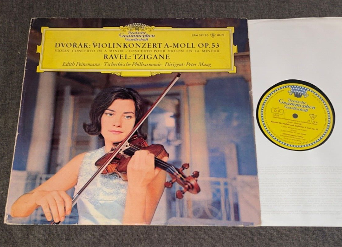 Edith Peineman Dvořák: Violin Konzert SLPM 139120 ⸺ EDITH
