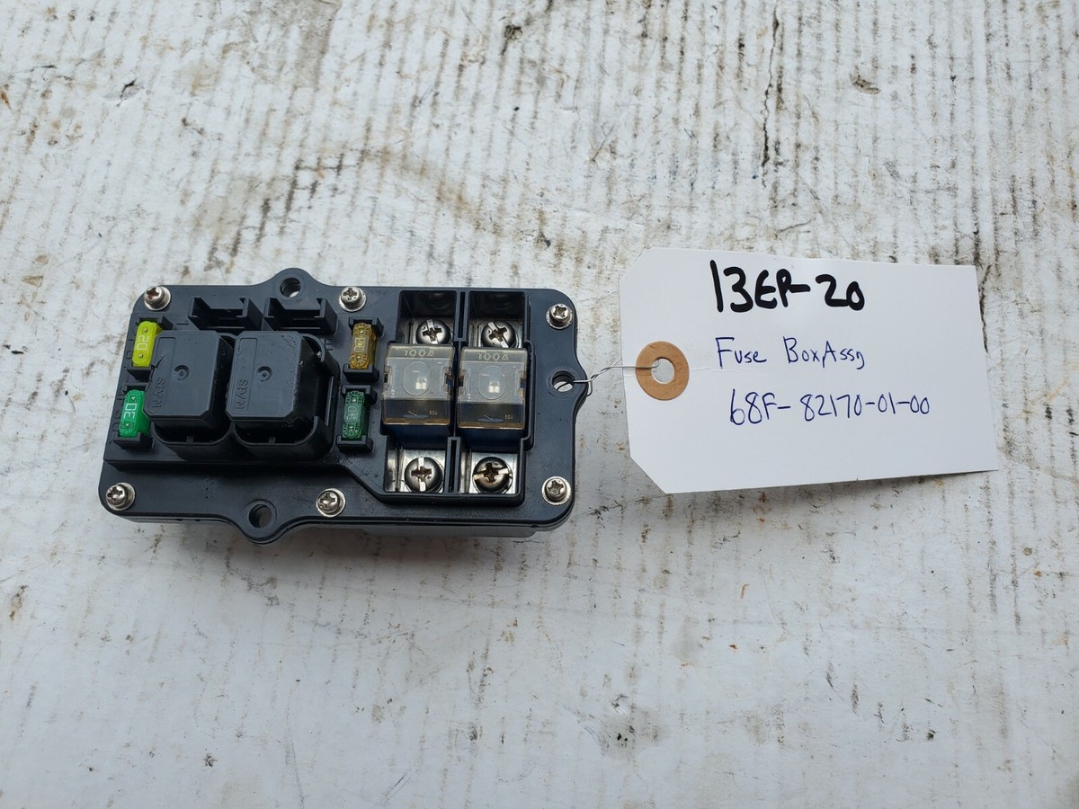 YAMAHA FUSE BOX ASSY, 68F-82170-01-00, 150 HPDI 2.6L, 13EP-20 | eBay