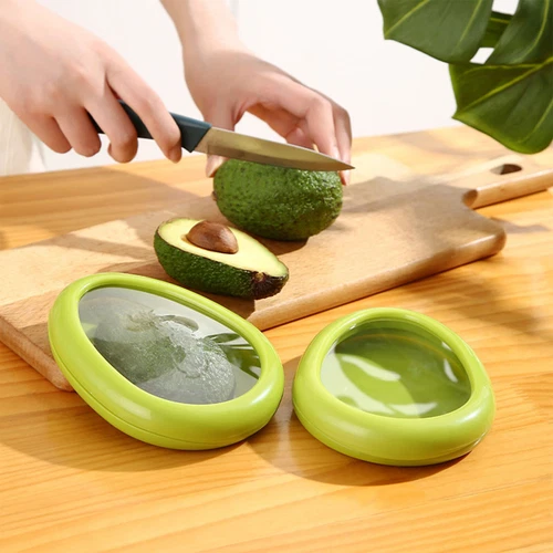 4Pcs Silicone Fruit Vegetable Anti-Oxidation Storage Box Fruit Storage Container - Picture 3 of 12