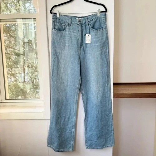 NWT Levi's High Loose Jean High Rise Wide Leg Denim Blue Sz 31 - Picture 3 of 12