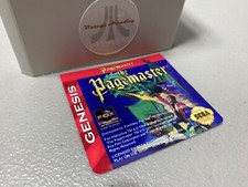 The Pagemaster Sega Genesis Replacement Label