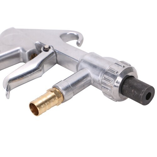 Sand Blasting Gun Sandblaster + 4 Ceramic Nozzles Kit for Sandblasting Polishing - Picture 8 of 11