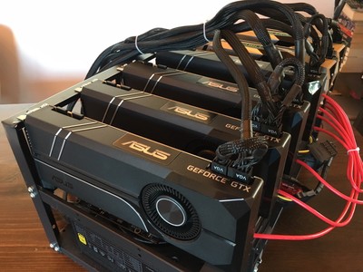 Ethereum Crypto Mining Rig 1600W, supports up to 6 GTX ...