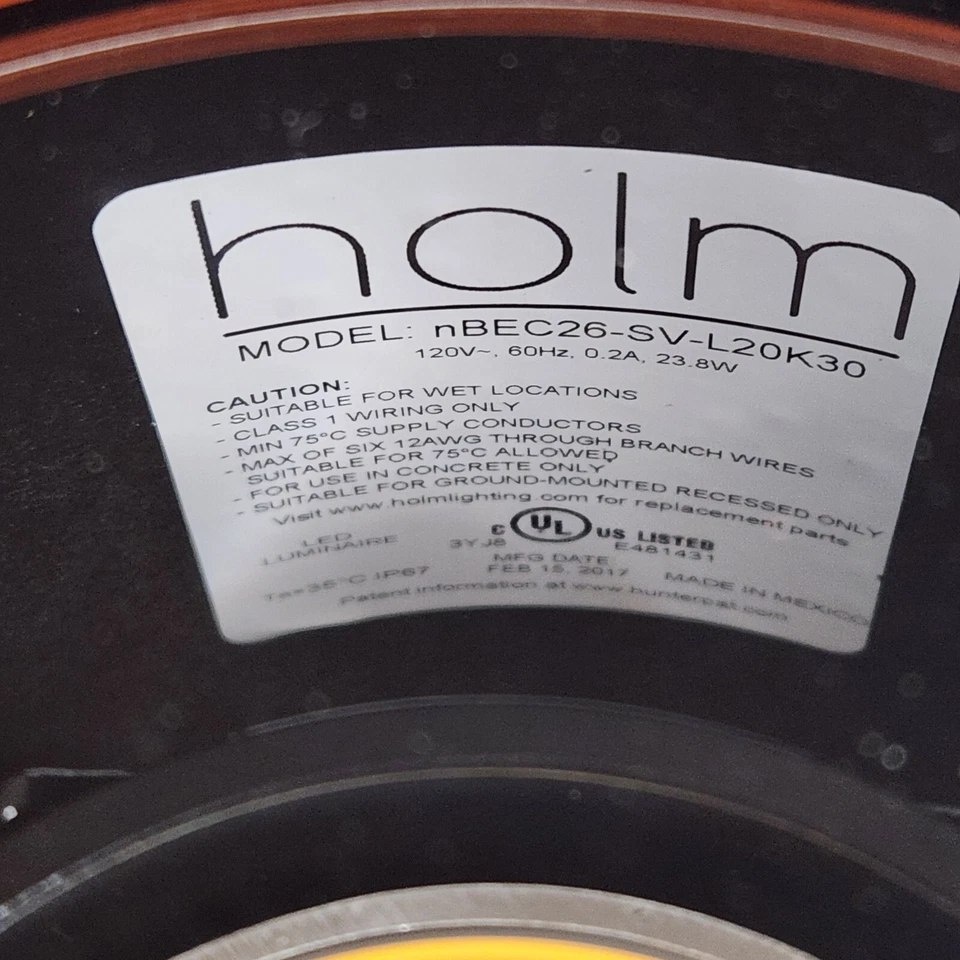 FX Luminaria Holm Paisaje Luz nBec Beckon 26 SV L20K30 con Capucha y Bombilla Xtra Foto 4 de 4
