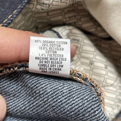 Jeans Taylor Stitch Democratic Yamaashi Orimono Recover Selvage Denim - Taglia 29x34 Blu