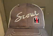 International Harvester Scout Embroidered Trucker Classic Cap Made in USA