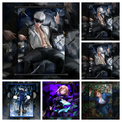 Jujutsu Kaisen Gojo Satoru Poster 20x30cm - Anime Leinwand Druck Für Zimmerdekoration