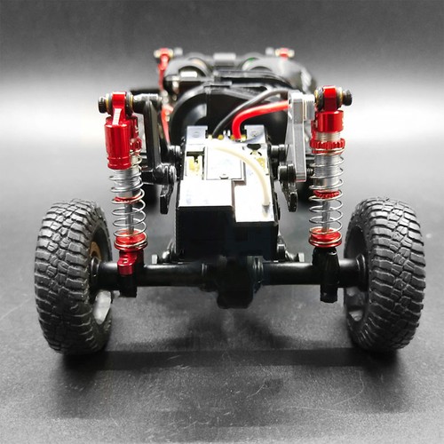 4pcs For Kyosho MINI-Z 1/18 Jimny 4X4 RC Car Metal Shock Absorber Fixed Base - Picture 3 of 4