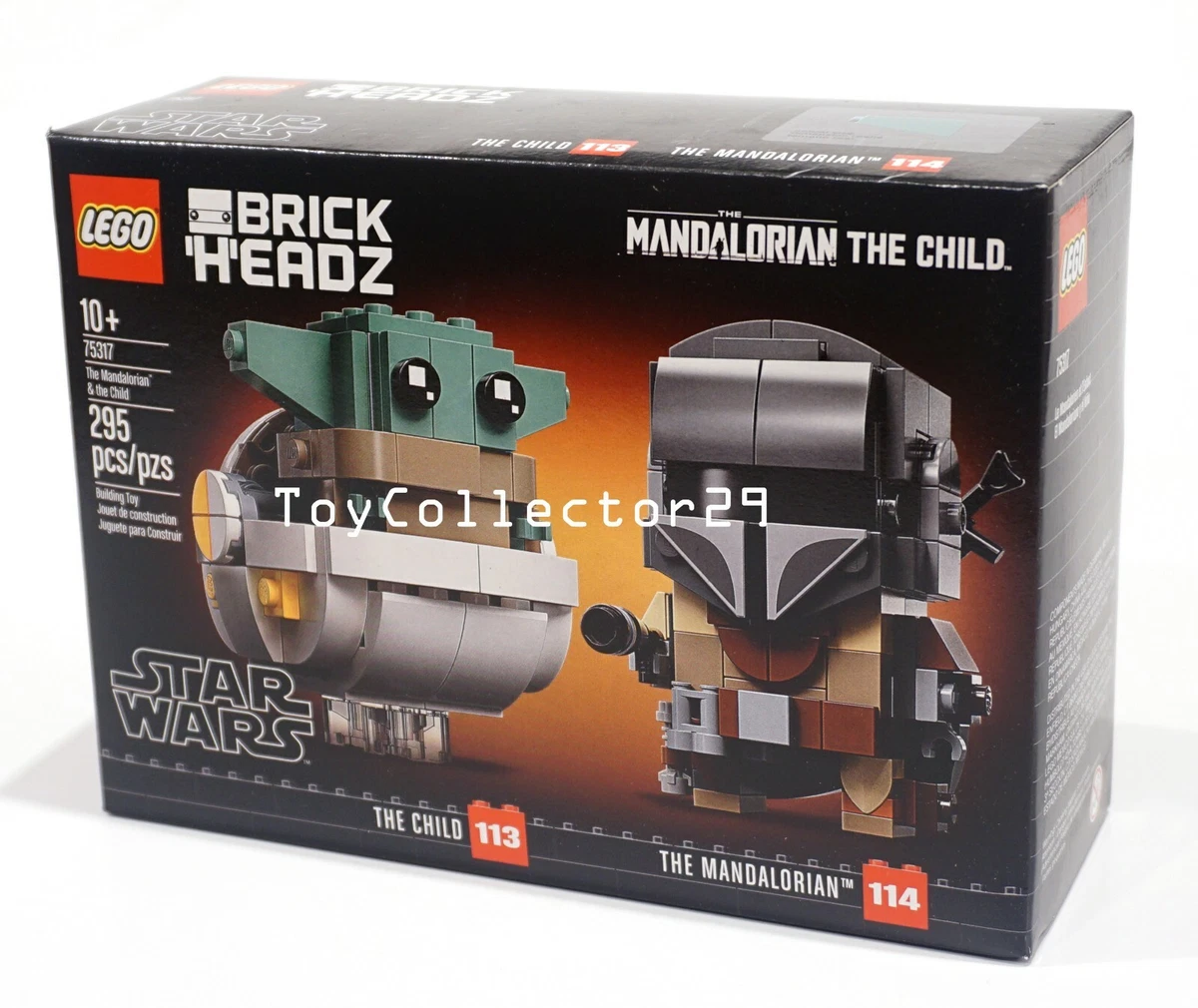 Lego BrickHeadz The Mandalorian and The Child 75317 Star Wars