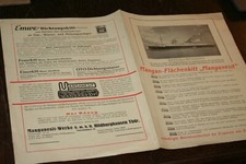 Werbeprospekt Magnasit-Werke G.m.b.H. Hildburhausen / Th&uuml;r.