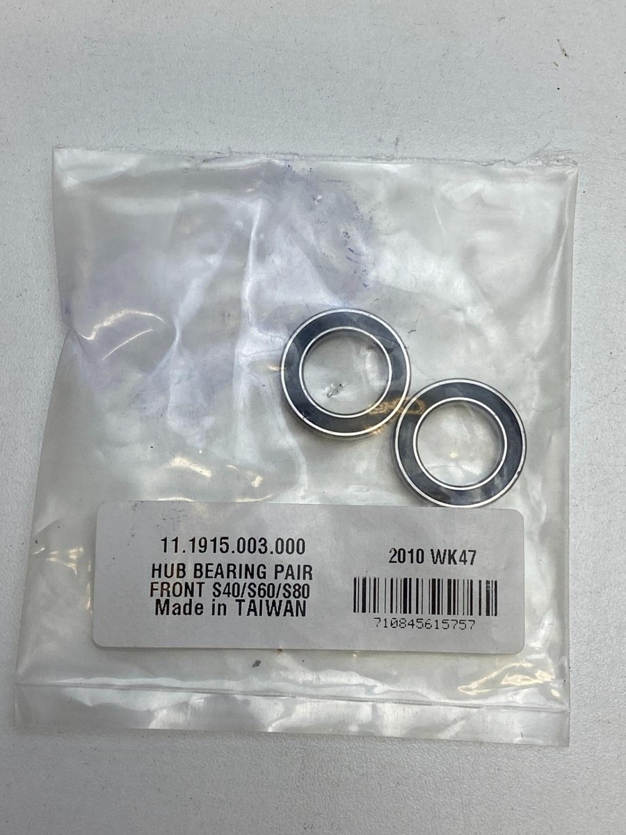 Roulements Arrière SRAM Pour Roues S40 S60 S80 - Neufs Sous Blister (11.1915.003.010)