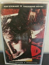 ROD STEWART Vagabond Heart 1991 CASSETTE TAPE POP ROCK