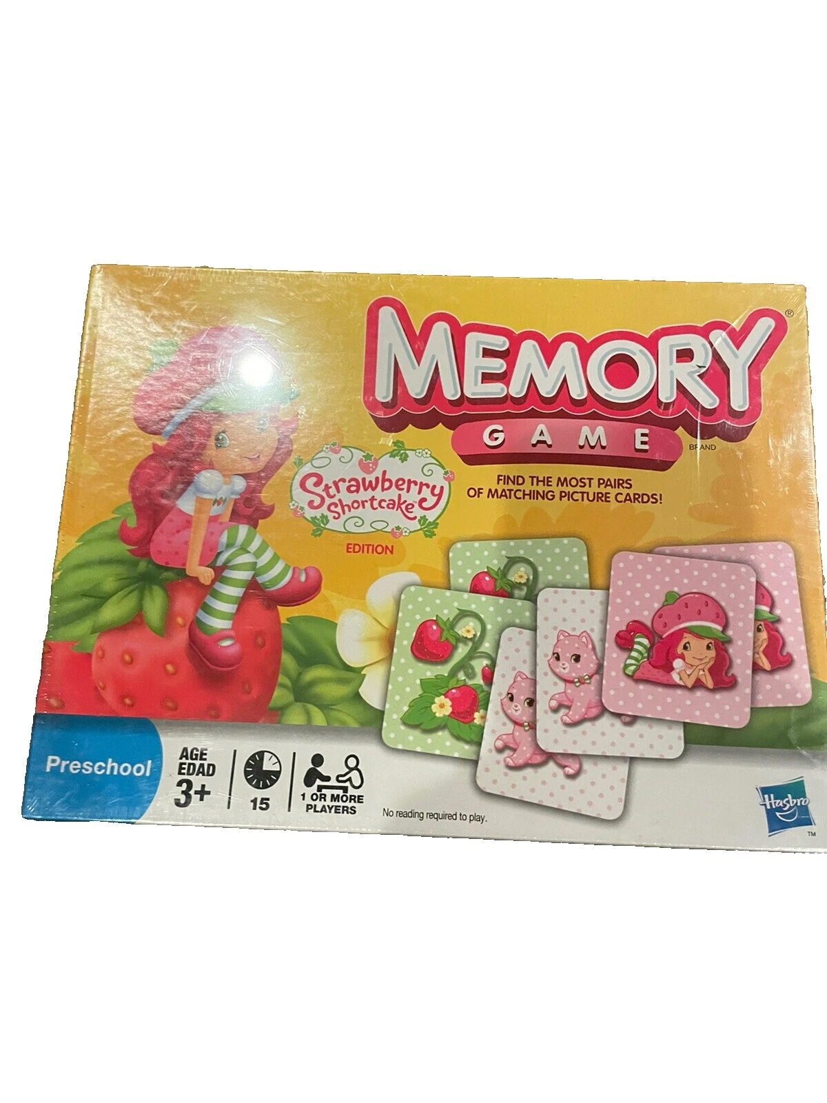 Strawberry Shortcake Juego de Memoria Juegos de mesa y tradicionales contemporáneos de fabricación