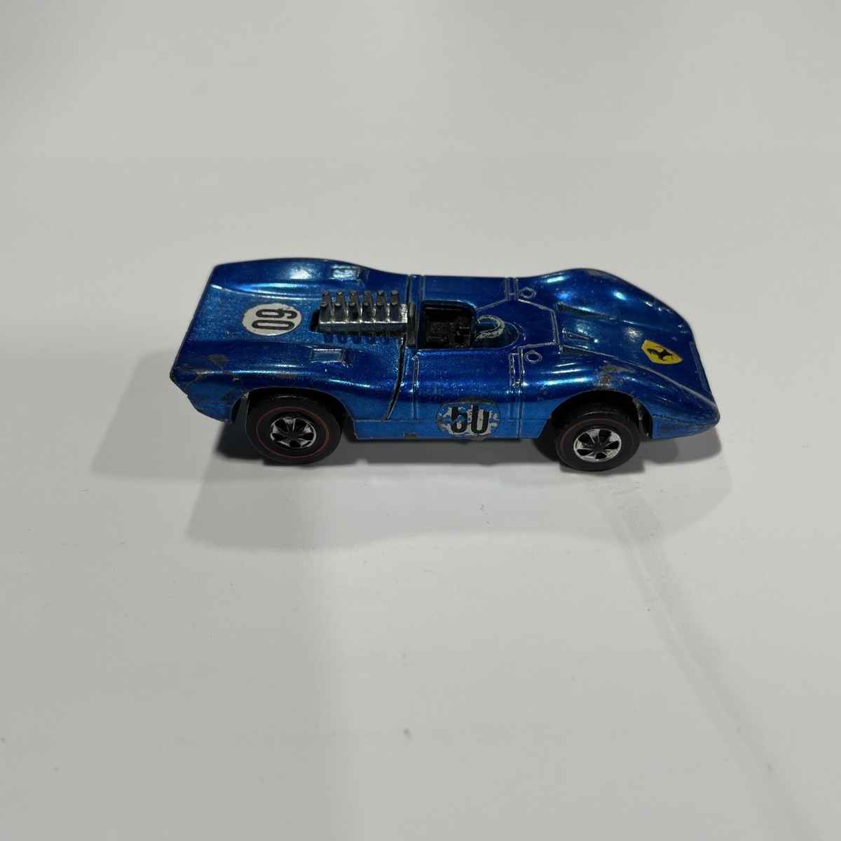 HOT WHEELS REDLINE 1969 FERRARI 312P BLUE VINTAGE RARE REDLINES | eBay