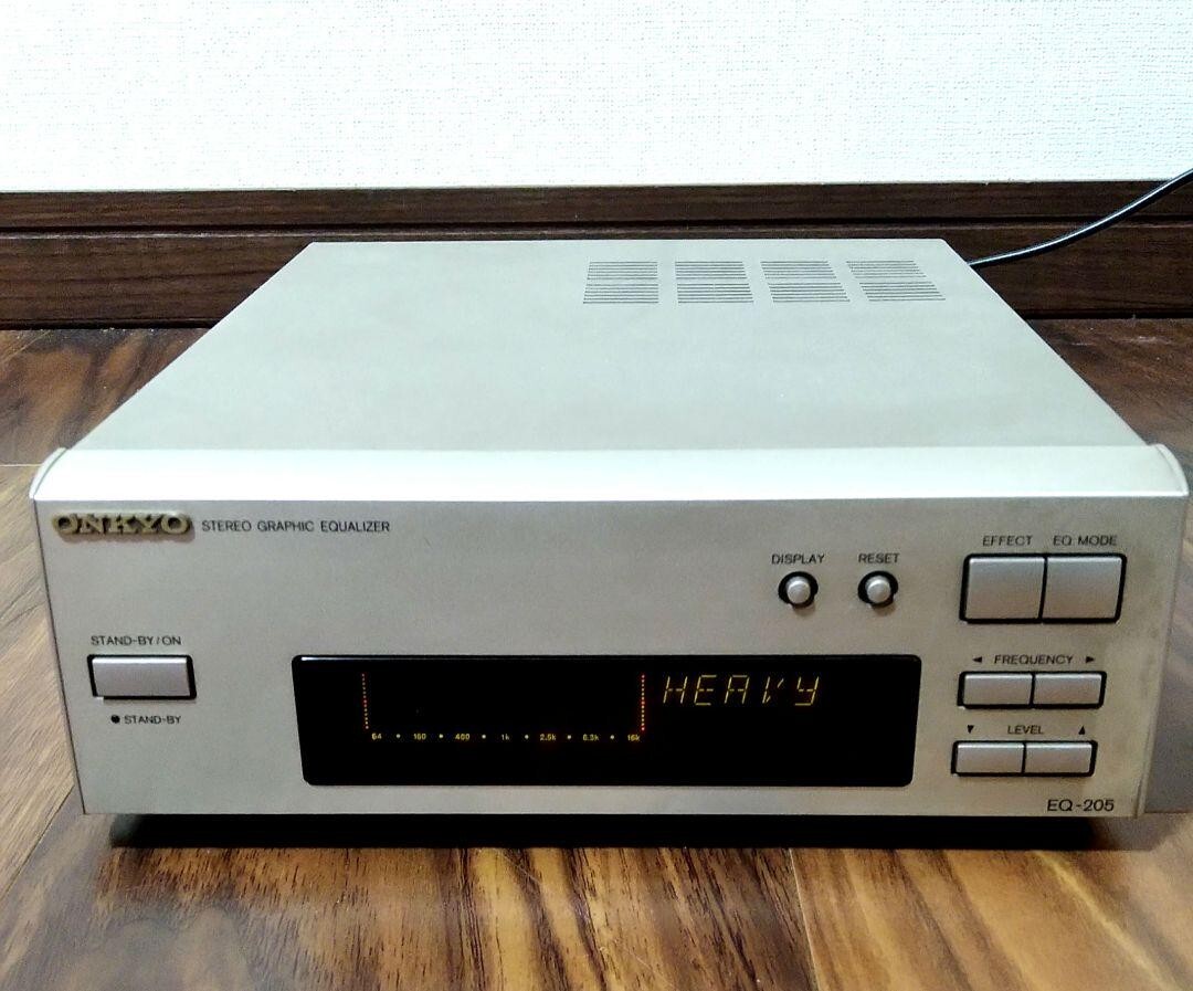 Onkyo EQ-205 S Stereo Graphic Equalizer EQ Audio Deck Home
