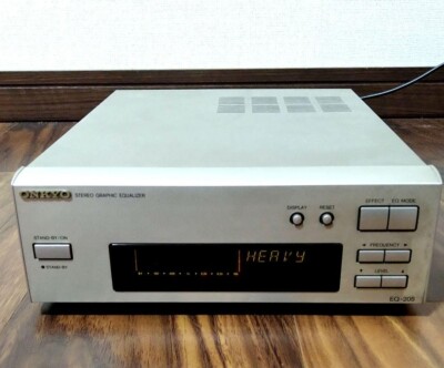 Onkyo EQ-205 S Stereo Graphic Equalizer EQ Audio Deck Home