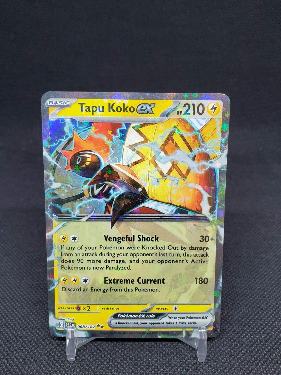 Tapu Koko ex 068/182 Paradox Rift Double Rare NM Pokemon Card | eBay