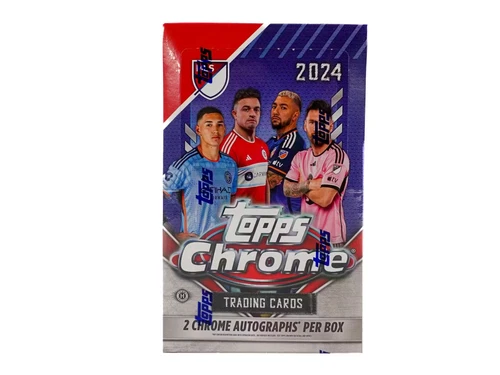 2024 Topps Chrome Major League Soccer MLS Hobby Box